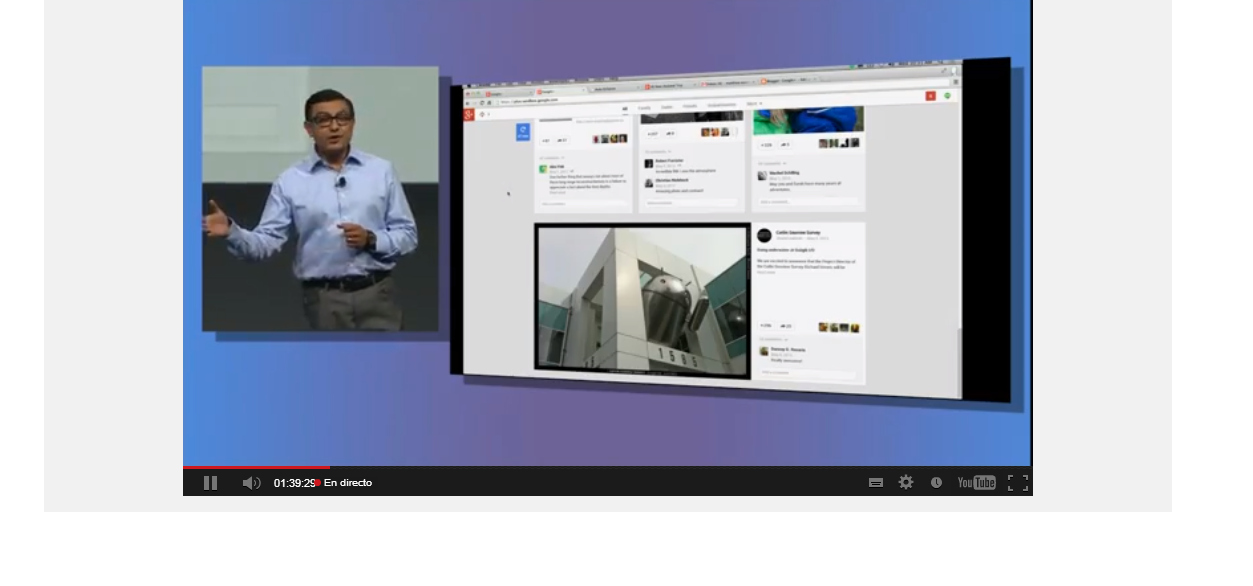 #io2013 Google actualiza Hangouts, Google+ y Google Maps Google I O 2013 Keynote — Google Developers3