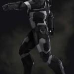 Esculturas digitales de la Mark 42 y Máquina de Guerra para Iron Man 3 Diseño de Máquina de Guerra para Iron Man 3