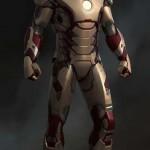 Esculturas digitales de la Mark 42 y Máquina de Guerra para Iron Man 3 Diseño de la Mark 42 para Iron Man 3