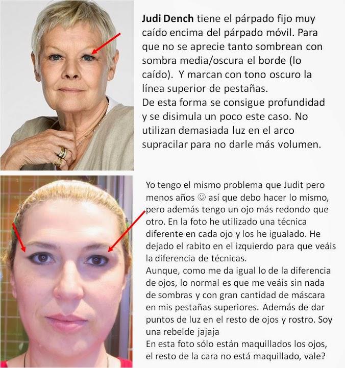 Judi y yo tenemos algo en común Maquillaje de Ojos: Aprendiendo a Controlar el Volumen