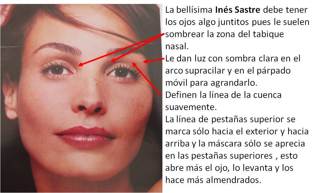 Inés lleva corrección hasta en su maquillaje natural Maquillaje de Ojos: Aprendiendo a Controlar el Volumen