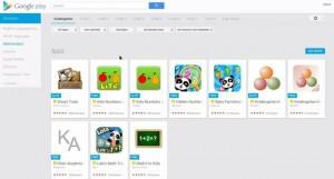 Google presenta Google Play for Education, la sección de aplicaciones educativas de la Play Store Google play for education