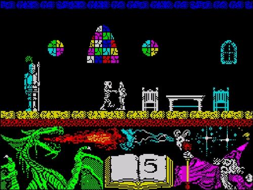 Retro-análisis: ‘Nonamed’ de Dinamic (1986) Los gráficos del juego son uno de los aspectos más destacados del juego