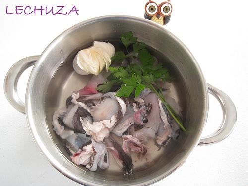 GUISO DE RAPE CON ALMEJAS Y SORTEO CUCHILLOS