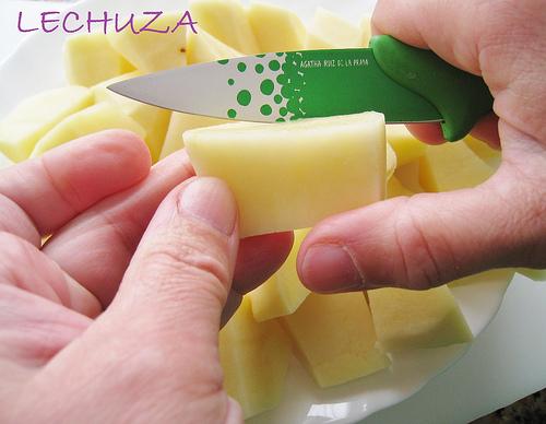 GUISO DE RAPE CON ALMEJAS Y SORTEO CUCHILLOS