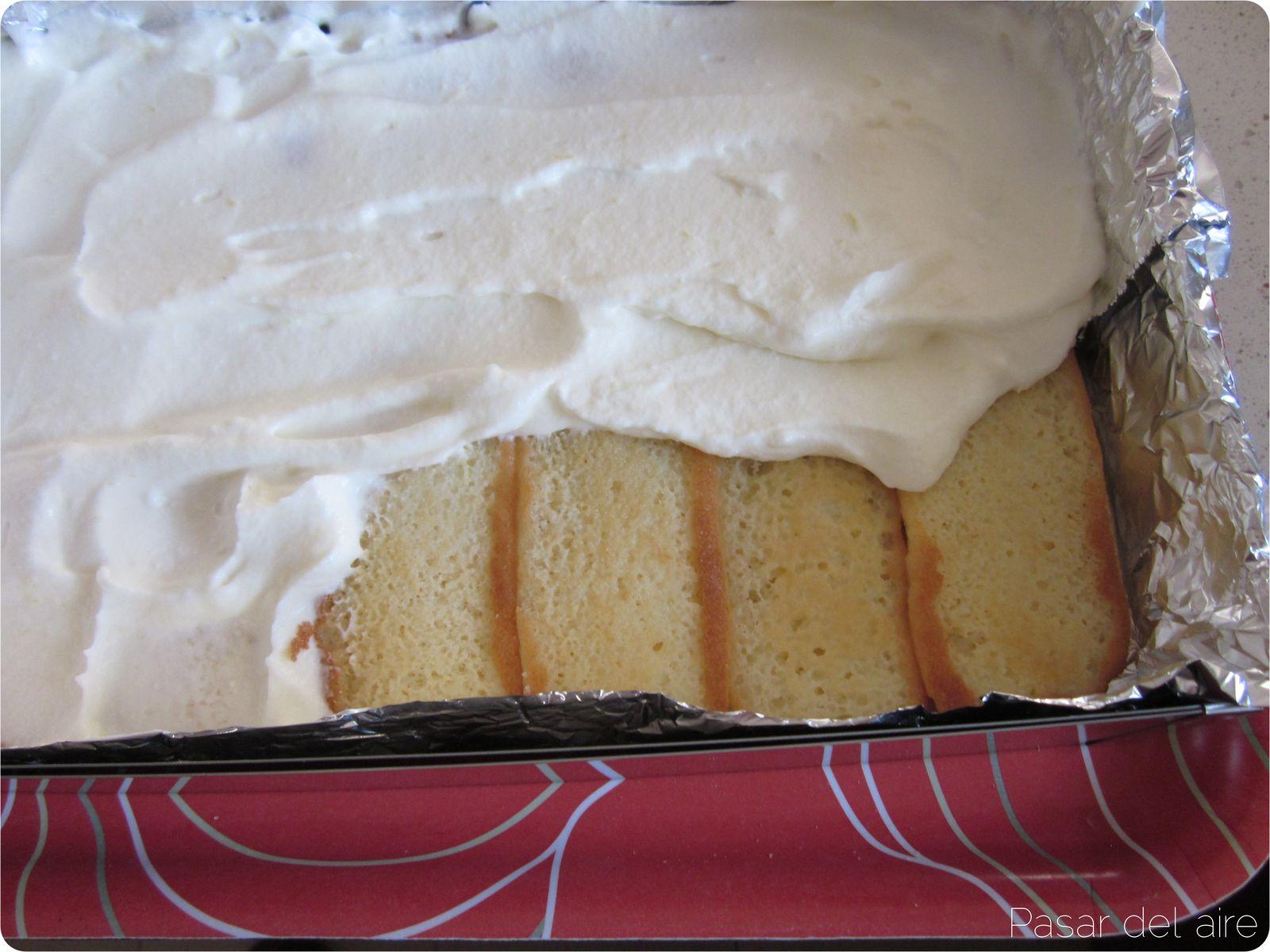 Tarta fría de limón