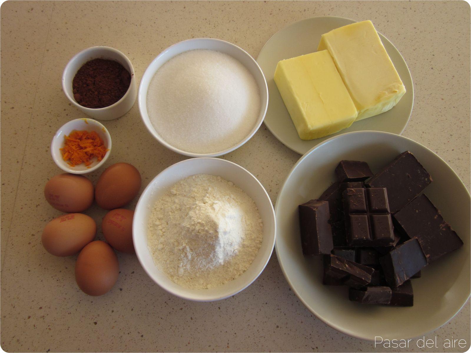 Black orange brownies