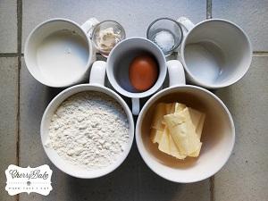 ingredientes Mini croissants de chocolate