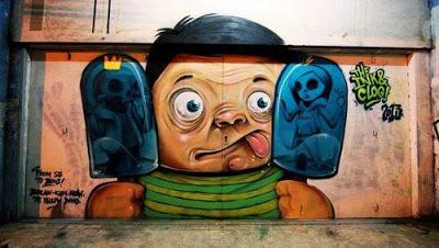 Un poquito de buen arte urbano