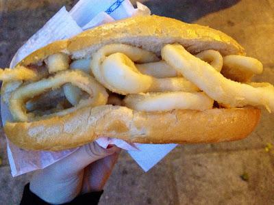 Madrid 1: Bocata de calamares Madrid 1: Bocata de calamares