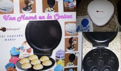 Probando 1,2,3 Mini Cupcake Maker de Imaginarum y más de 4000 visitas
