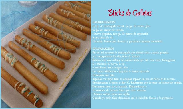 Sticks/Palitos de Galletas Sticks/Palitos de Galletas