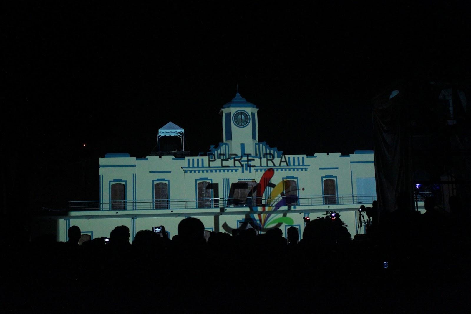 “Estación Memoria, Video-mapping” “Estación Memoria, Video-mapping”