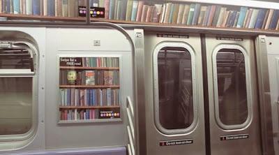 UNA BIBLIOTECA VIRTUAL EN EL METRO DE NUEVA YORK UNA BIBLIOTECA VIRTUAL EN EL METRO DE NUEVA YORK