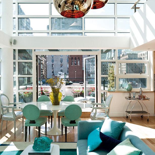 un impresionante apartamento en New York