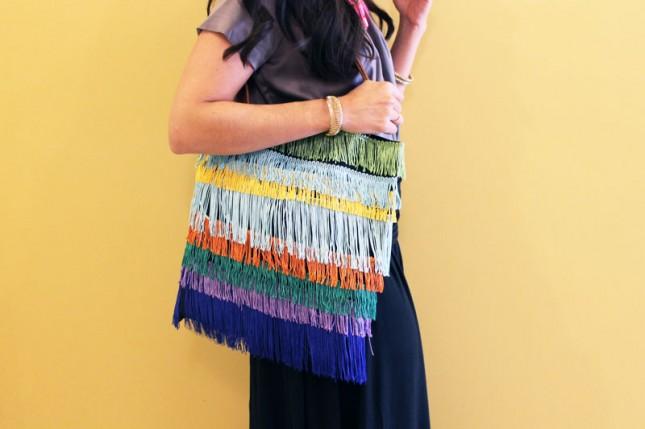 DIY BOLSO CON FLECOS DIY BOLSO CON FLECOS