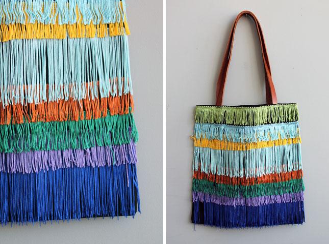 DIY BOLSO CON FLECOS DIY BOLSO CON FLECOS