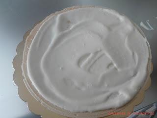 Tarta de Obleas con Crema de Tiramisú, 1º Aniversario de Desafío en la Cocina Tarta de Obleas con Crema de Tiramisú, 1º Aniversario de Desafío en la Cocina