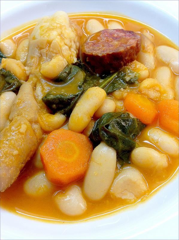 ALUBIAS CON VERDURAS Y RABO DE CERDO ALUBIAS CON RABO 2