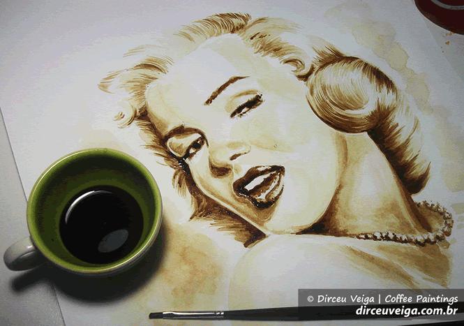 Coffee Art: Pintando con café Coffee Art