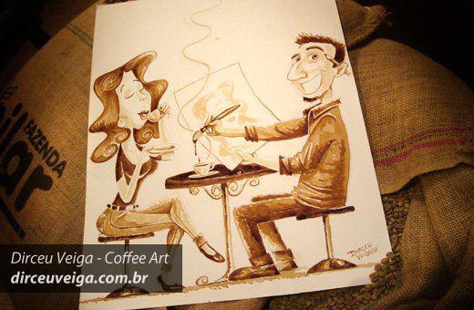 Coffee Art: Pintando con café Coffee Art