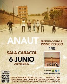Anaut presenta su debut discográfico en Madrid Anaut presenta su debut discográfico en Madrid