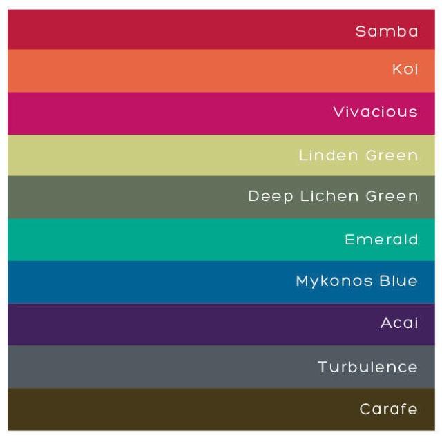 Los colores de moda para el otoño 2013 según Pantone PantoneFall2013Colors