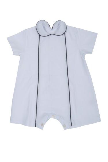 Vicky Bargalló, la colección para la p/v 2013 de pijamas y homewear made in Barcelona Pijama Bebé Batista blanco 28€