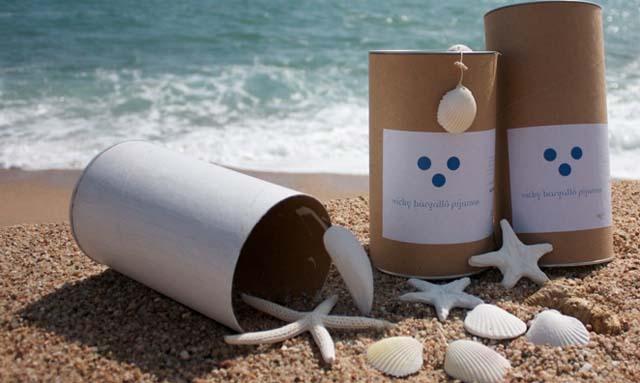 Vicky Bargalló, la colección para la p/v 2013 de pijamas y homewear made in Barcelona vicky garballo packaging