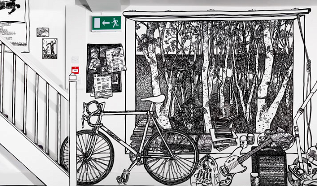 Wall Art para engañar al ojo y decora Wall Art para engañar al ojo y decora