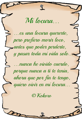 MÍ LOCURA... MÍ LOCURA...