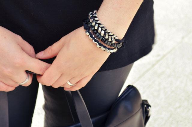 Black with Denim Black with Denim