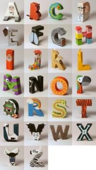 Descarga gratis un alfabeto en 3D para jugar con tus hijos