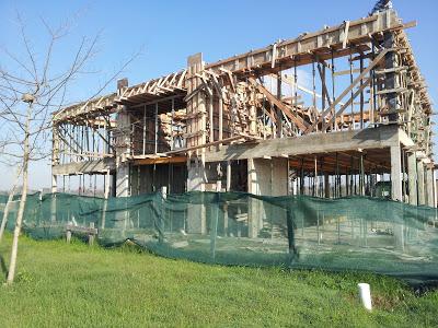 Avances en la obra de Casa Cantón