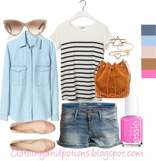 Camisa denim una solución al entretiempo. *look* Camisa denim una solución al entretiempo. *look*