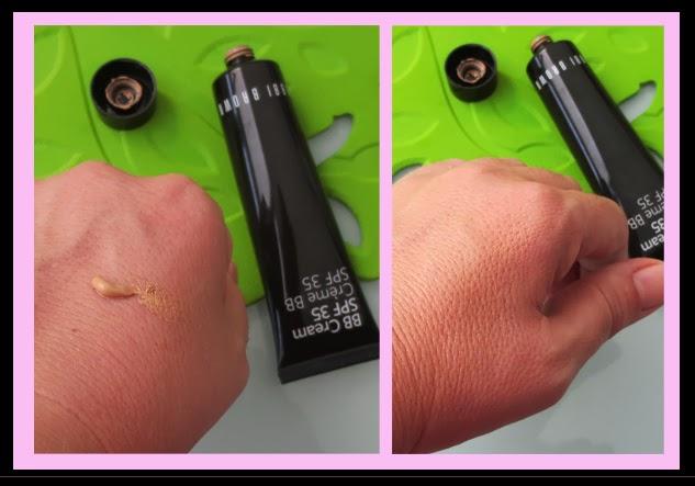 Textura y cobertura de la BB Cream de Bobbi Brown Comparativa de BB Creams: Bobbi Brown, Kiko y Maybelline