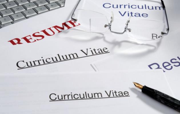 Curriculum vitae examples pdf image