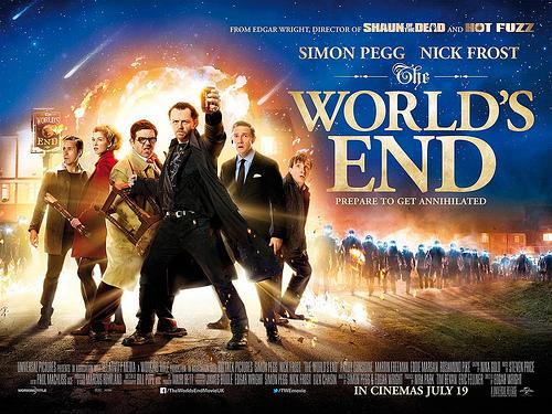 Nuevo póster y tráiler de ‘The World’s End’ – Sangre y Cornettos quad
