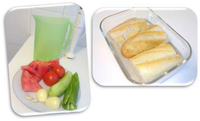 Gazpacho de sandía Gazpacho de sandía