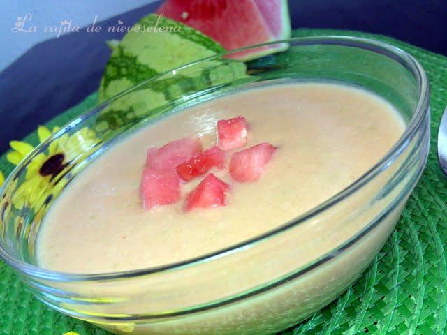 Gazpacho de sandía Gazpacho de sandía