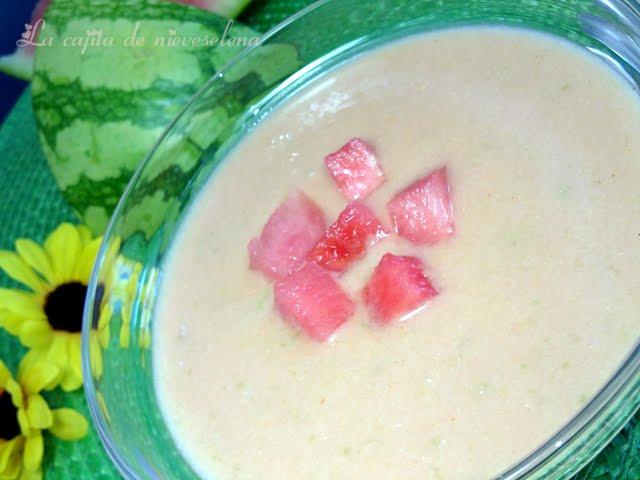 Gazpacho de sandía Gazpacho de sandía