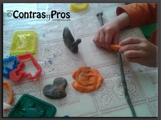 … de jugar con plastilina Plastilina