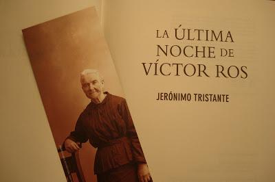 'La última noche de Víctor Ros', de Jerónimo Tristante