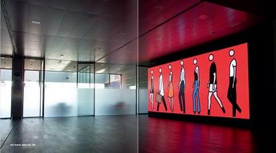 Julian Opie en el IVAM Julian Opie en el IVAM