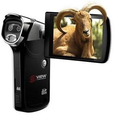 Primera videocámara portátil que graba en 3D Primera videocámara portátil que graba en 3D