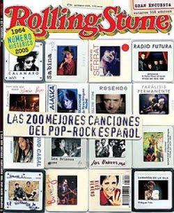 200 mejores Canciones del Pop Rock Español segun Rolling Stones