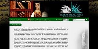 La Biblioteca de las Letras Mexicanas, ahora online