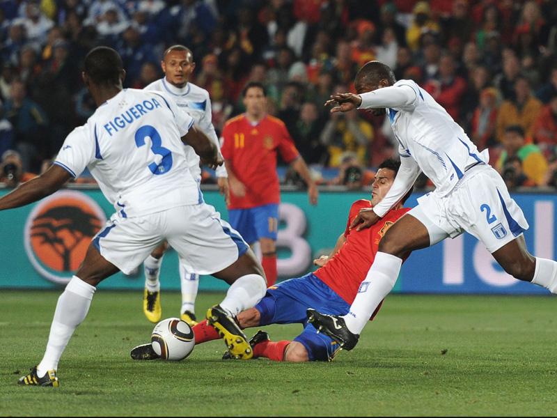 España 2 - Honduras 0: Engrasando la máquina
