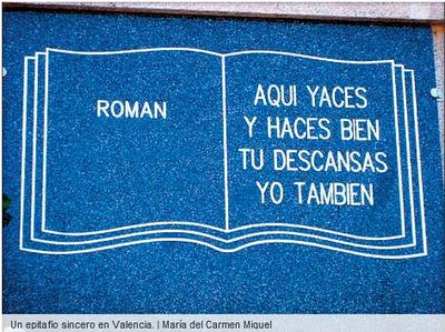 Epitafios originales Epitafios originales