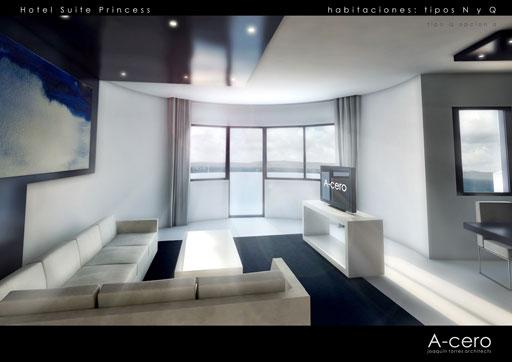 A-cero´s projects A-cero reforma el Hotel Suite Princess en Gran Canaria